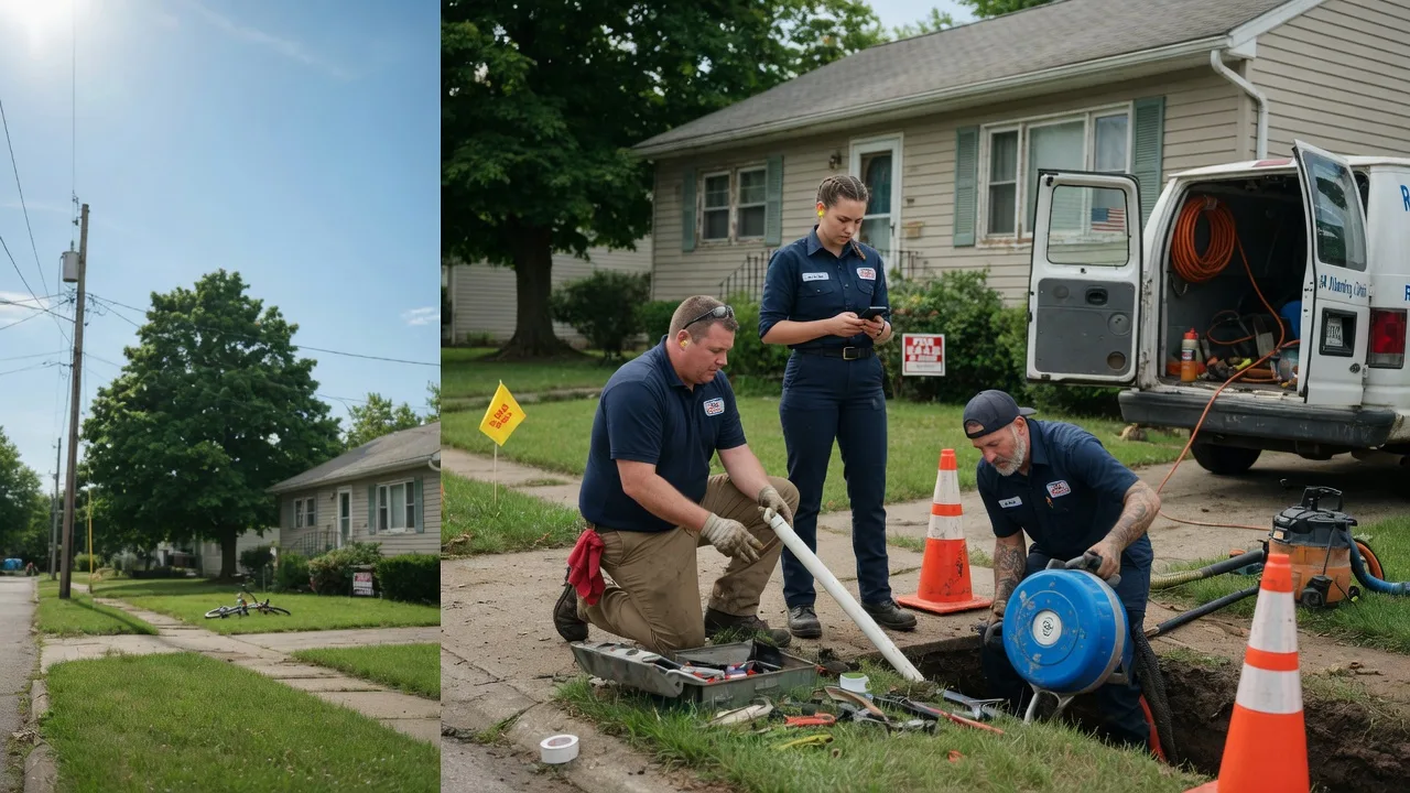 Sewer Line Repair in Carlyle, IL near me